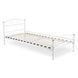 Ліжко металеве GRIFFIN MEBEL ELITE GRIFFIN 90x200 Білий