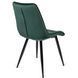Стул бархатный MEBEL ELITE RIO Velvet, Зеленый