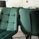 Стул бархатный MEBEL ELITE RIO Velvet, Зеленый