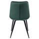 Стул бархатный MEBEL ELITE RIO Velvet, Зеленый