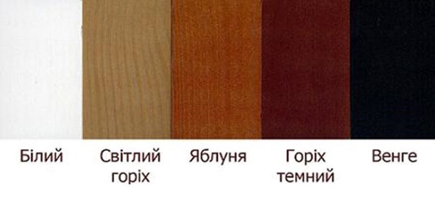 Ліжко Еко Мікс Меблі 800*2000, тем.горіх фотографія