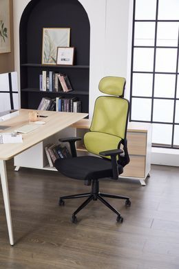 Компьютерное кресло Level Green Black Ergomix Зеленый Черный фотография