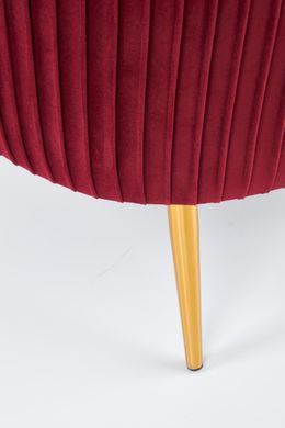Крісло CROWN Velvet Halmar Бордо фотографія