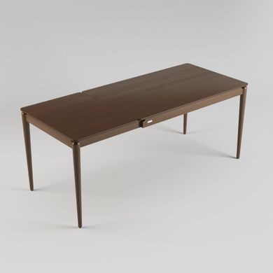 Стіл розкладний Eclipse Lovko 130+60 x 80 темний горіх фотографія