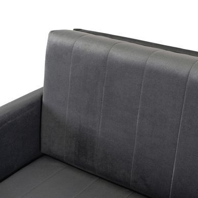 Крісло розкладне MEBEL ELITE VERO 2, 126 см Сірий / велюр фотографія