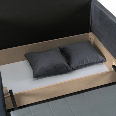 Крісло розкладне MEBEL ELITE VERO 2, 126 см Сірий / велюр фотографія