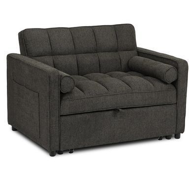 Крісло розкладне MEBEL ELITE CORRA Чорний фотографія