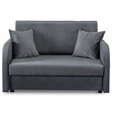 Крісло розкладне MEBEL ELITE VERO 2, 126 см Сірий / велюр фотографія