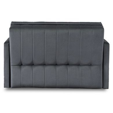 Крісло розкладне MEBEL ELITE VERO 2, 126 см Сірий / велюр фотографія