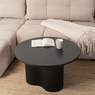 Журнальный столик DERIAN MAX MEBEL ELITE 80x80 Черный фотография