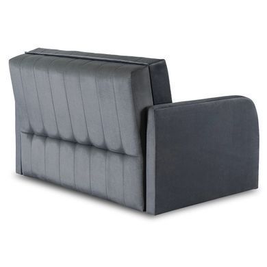 Крісло розкладне MEBEL ELITE VERO 2, 126 см Сірий / велюр фотографія