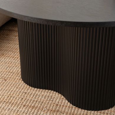 Журнальный столик DERIAN MAX MEBEL ELITE 80x80 Черный фотография