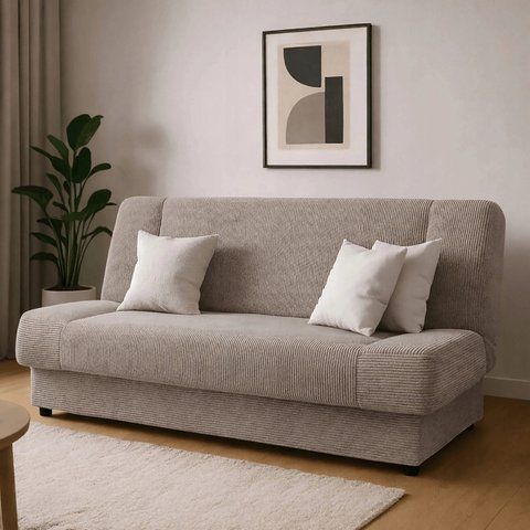 Диван раскладной MEBEL ELITE PIANO 190 см Беж фотография