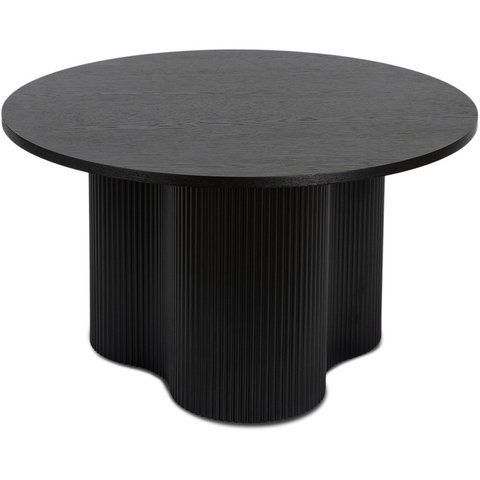 Журнальний столик DERIAN MAX MEBEL ELITE 80x80 Чорний фотографія