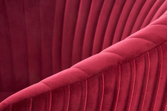 Крісло CROWN Velvet Halmar Бордо фотографія