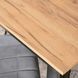 Стол раскладной MEBEL ELITE BEN 80(200)х80 Дуб крафт/черный