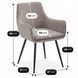 Стул MEBEL ELITE EDRICK Коричневый
