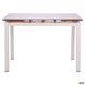 Cтол обеденный Афины База AMF 110(170)X74 Сливочный