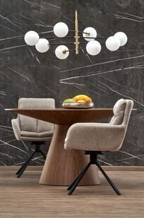 Стол Обеденный HENDERSON Halmar 136х136 Орех фотография