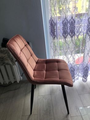 Стул CHIC Velvet Signal Античная Роза фотография