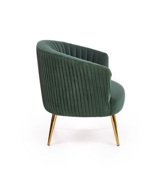 Кресло CROWN Velvet Halmar Зеленый фотография