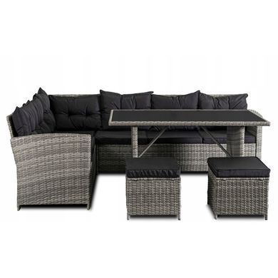 Комплект садовой мебели MEBEL ELITE DALLAS Серый