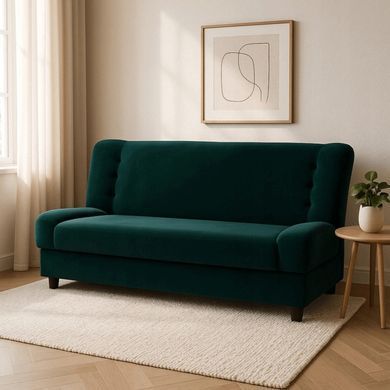 Диван розкладний MEBEL ELITE PIANO 190 см Зелений фотографія
