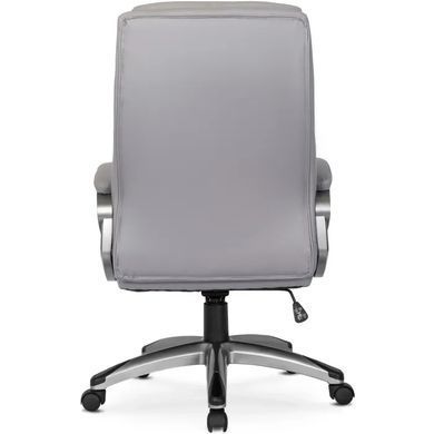 Стул офисный вращающийся MEBEL ELITE STRATO Экокожа Серый фотография
