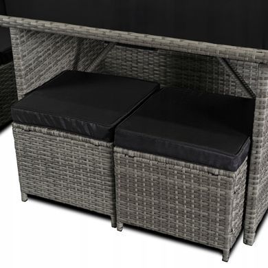 Комплект садовой мебели MEBEL ELITE DALLAS Серый