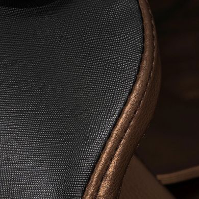 Массажное креслоMEBEL ELITE VX MAX экокожа Коричневый Меню на английском языке фотография