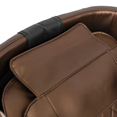 Массажное креслоMEBEL ELITE VX MAX экокожа Коричневый Меню на английском языке фотография