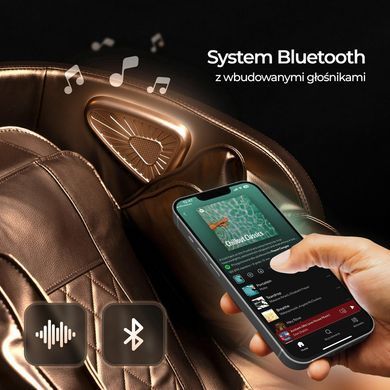 Массажное креслоMEBEL ELITE VX MAX экокожа Коричневый Меню на английском языке фотография