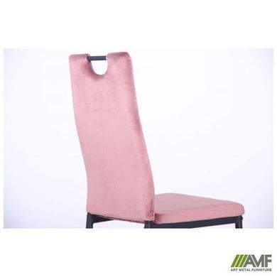 Стул Alabama Velvet AMF Черный / Розовый Антик фотография