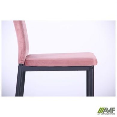 Стул Alabama Velvet AMF Черный / Розовый Антик фотография