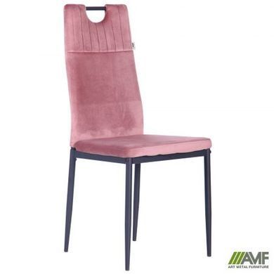 Стул Alabama Velvet AMF Черный / Розовый Антик фотография