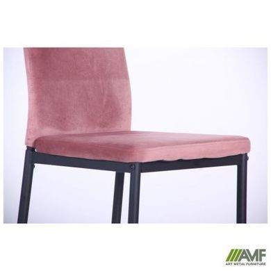 Стул Alabama Velvet AMF Черный / Розовый Антик фотография