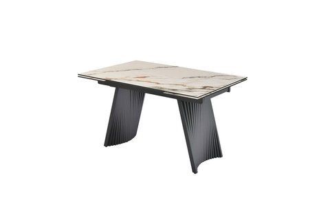 Стіл розкладний TML-985VETRO 140(210)x90 Калакатта Голд Чорний фотографія
