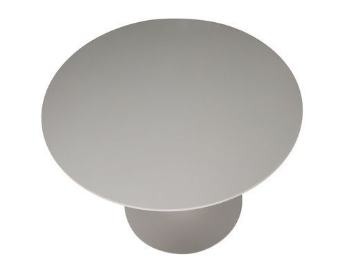 Стіл ODIN CERAMIC Intarsio 90*90 бежевий мат/кашемір фотографія