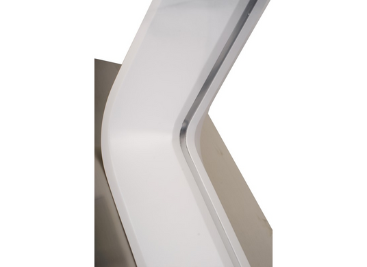 Стіл розкладний TML-770 VETRO 160(200)x90 Матовий Білий фотографія