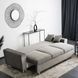 Диван 3-х местный бархатный MEBEL ELITE EMIL Velvet 230 см Серый