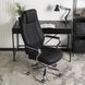 Стул офисный поворотный MEBEL ELITE AURERO экокожа черный