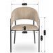 Стул MEBEL ELITE TINKA Беж
