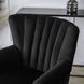 Крісло м'яке оксамитове MEBEL ELITE MALLO Velvet Чорний