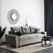 Диван 3-х местный бархатный MEBEL ELITE EMIL Velvet 230 см Серый