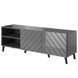 ТВ Тумба ABETO RTV Cama 150 Графит мат / Графит глянец