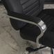 Стул офисный поворотный MEBEL ELITE AURERO экокожа черный