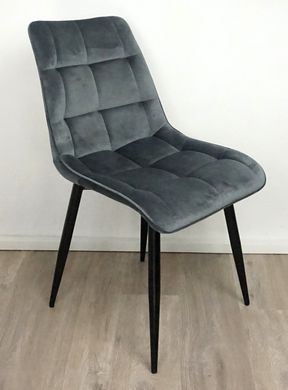 Стул CHIC Velvet Signal Серый фотография