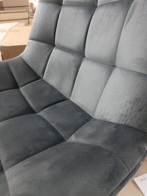 Стул LION Velvet Intarsio Темно-Серый фотография