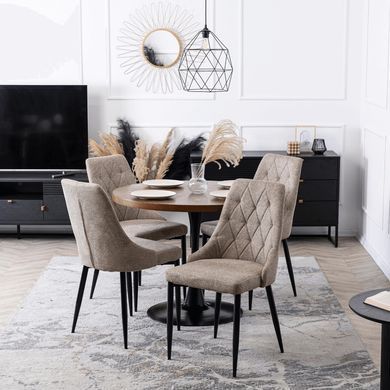 Стілець MEBEL ELITE CORK 2 Бежевий фотографія