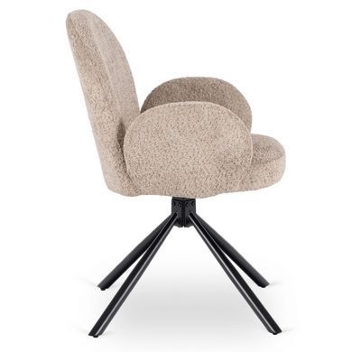 Стілець поворотний MEBEL ELITE MUSSO Коричневий фотографія